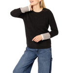 Loro Piana Cashmere sweater Charcoal 3 tone by Marilyn Moore