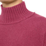 NEW Dublin Handmade Cashmere Slouchy Sweater Raspberry