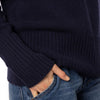 NEW St Ives Cosy Navy Sweater