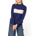 Henley Handmade Cashmere Sweater Navy