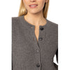 Cashmere ribbed Cardigan  Last one