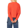 NEW Mortlake Ribbed Cashmere Cardigan - Orange