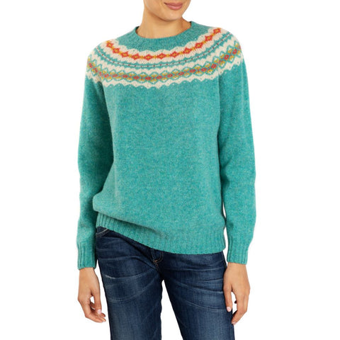 Faye Scottish Fair Isle sweater- Limited Stock. – Marilyn Moore