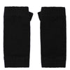 Cashmere wrist warmers Black Scottish Marilyn Moore