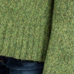 Malin Slouchy sweater Green tweed Marilyn Moore